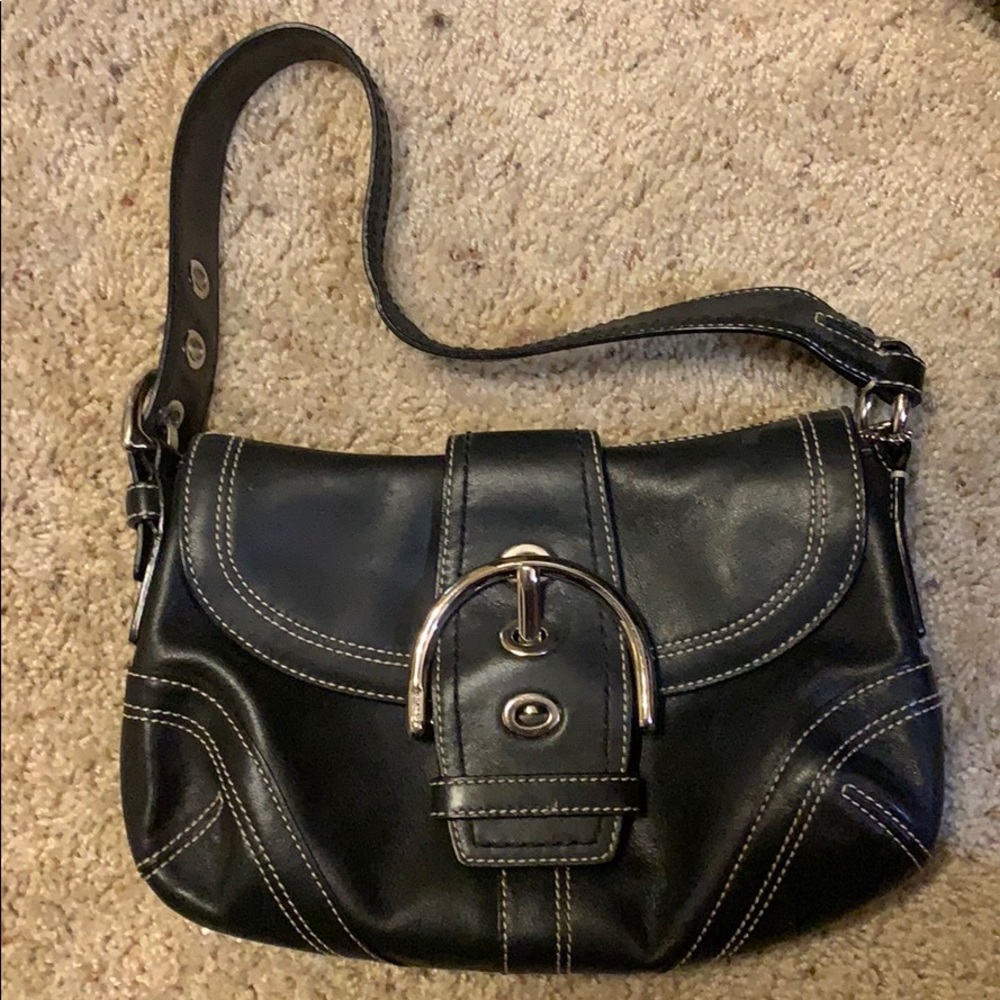 EUC Coach Handbag Black